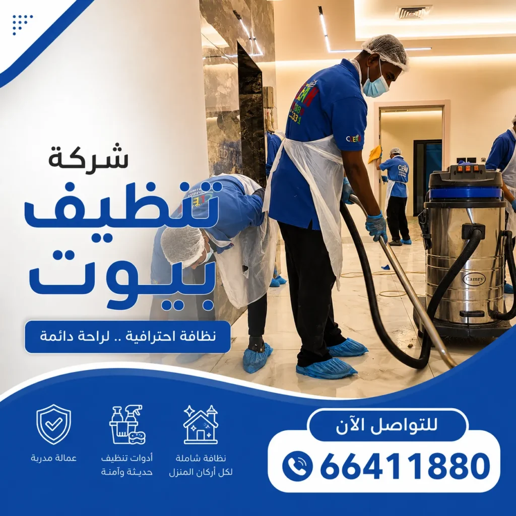 تنظيف بيوت