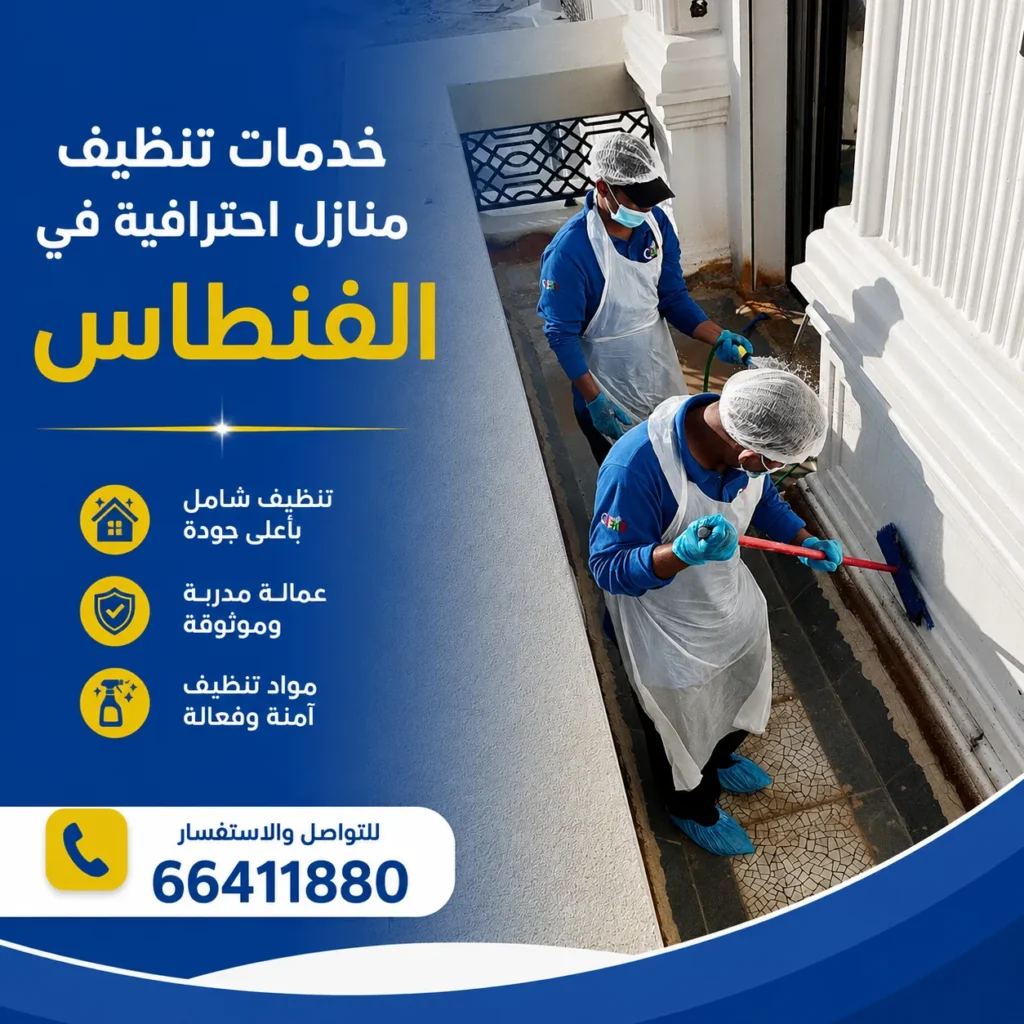تنظيف منازل الفنطاس