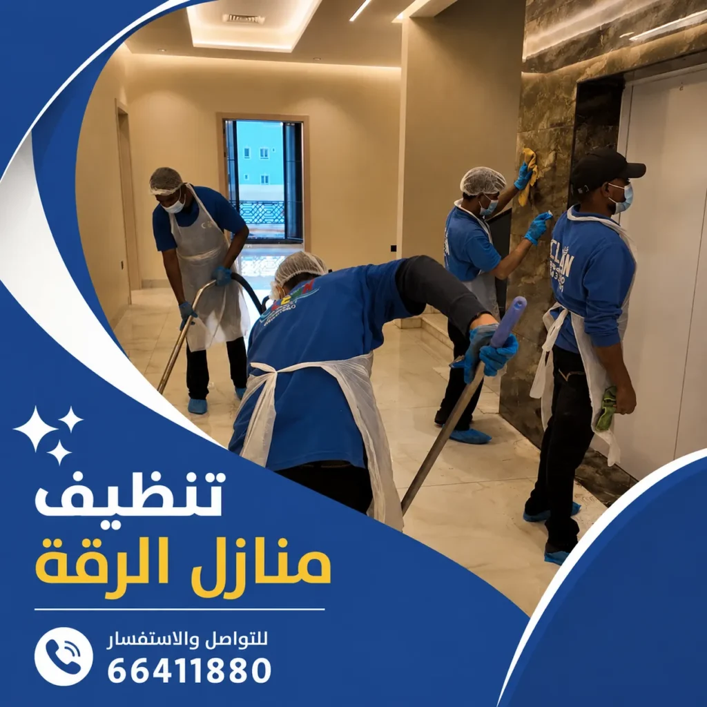 تنظيف منازل الرقة