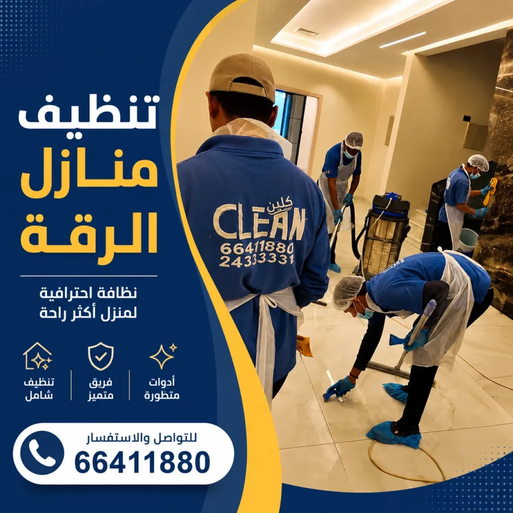 تنظيف منازل الرقة 