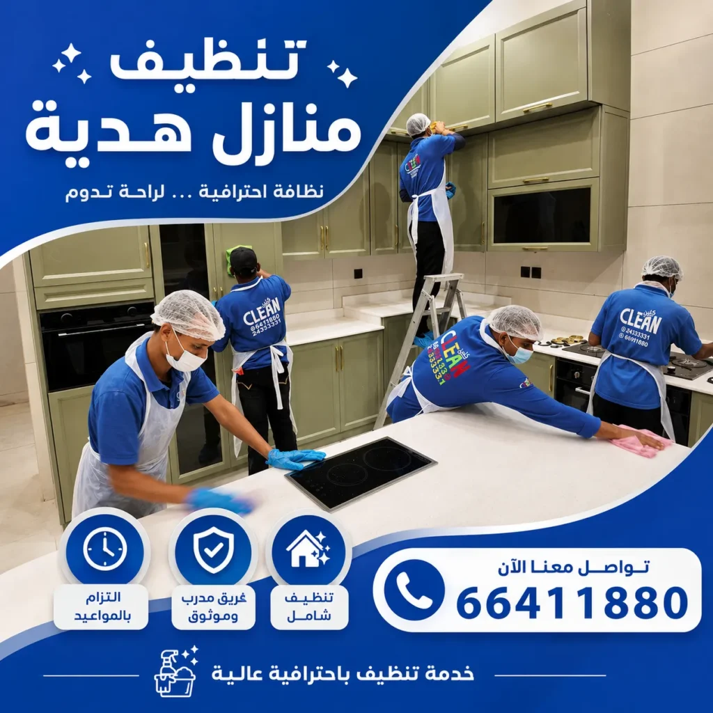 تنظيف منازل هدية
